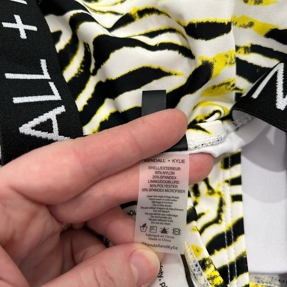 New Women's Kendall + Kylie Logo Band One-piece Swimsuit Size S - Picture 5 of 8